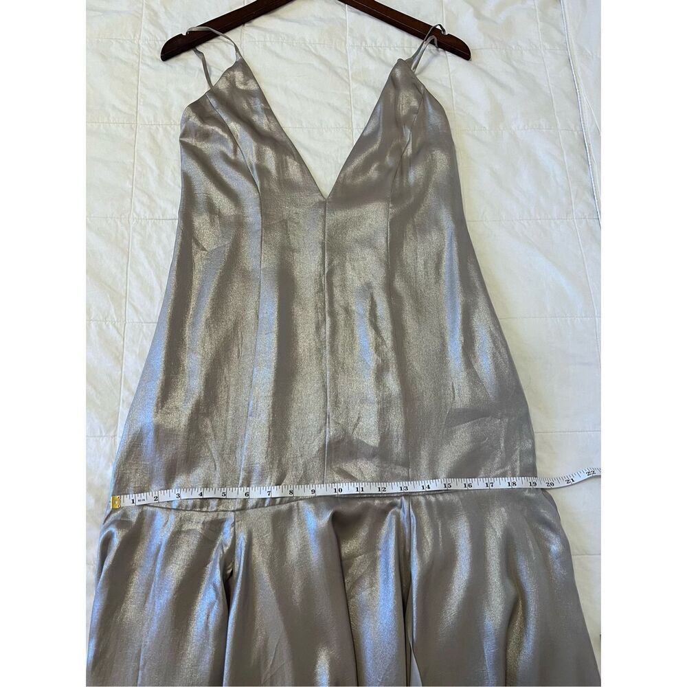 COS METALLIC SLIP DRESS - Picture 13 of 16